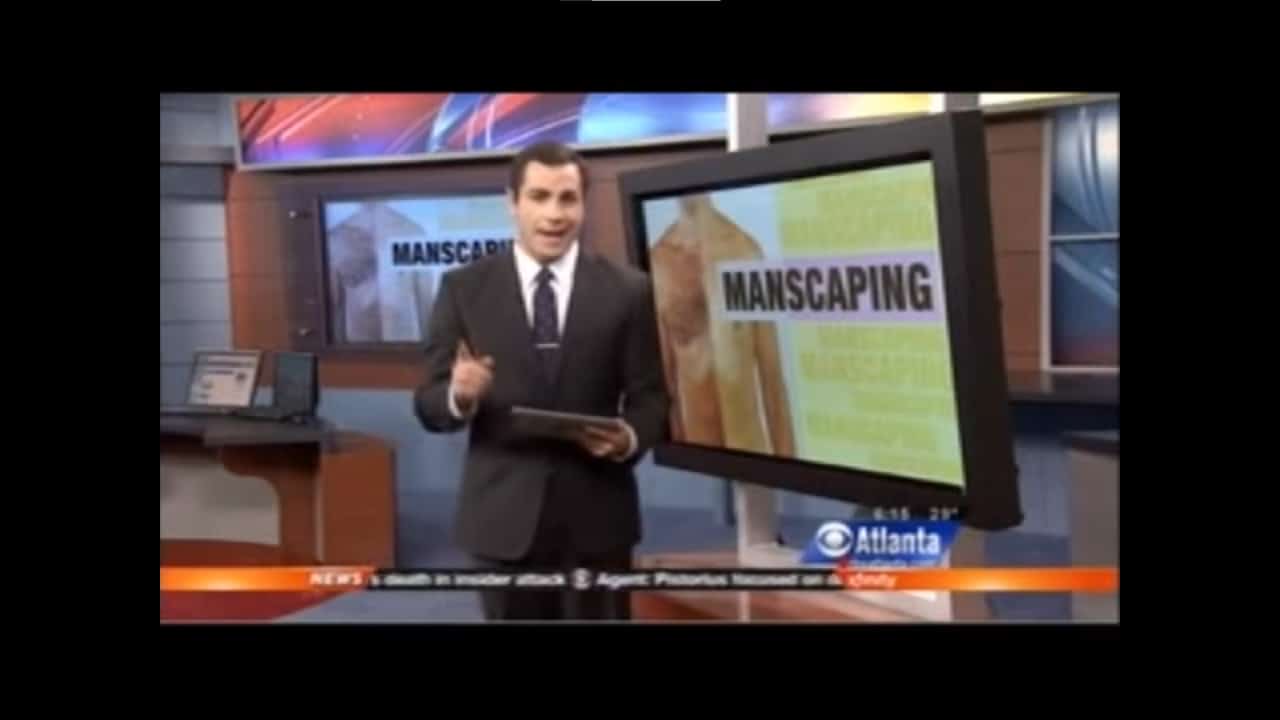 WIFH Manscaping on CBS Atlanta - Laser Hair Removal for Men